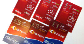 Foiled Gift and Savings Vouchers