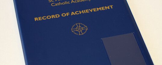 Record of Achievement Folder