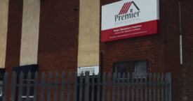 Premier Roof Systems Pan Tray Sign